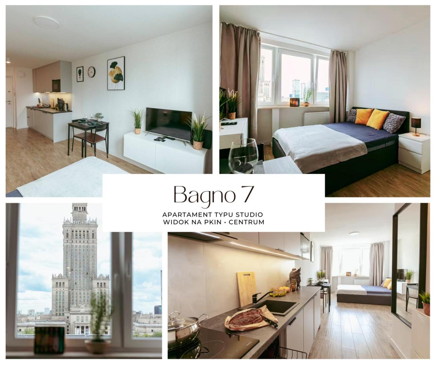 Bagno 7 - Piekny Widok Na Palac Kultury - Wifi - Smarttv 45Cali - Better Rental Warszawa Zewnętrze zdjęcie